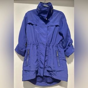 NWOT : NEW G.E.T. Women’sBlue Equipment General Technique Jacket Waterproof🩵
